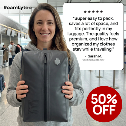 RoamLyte - Vacuum Compression Travel Cube